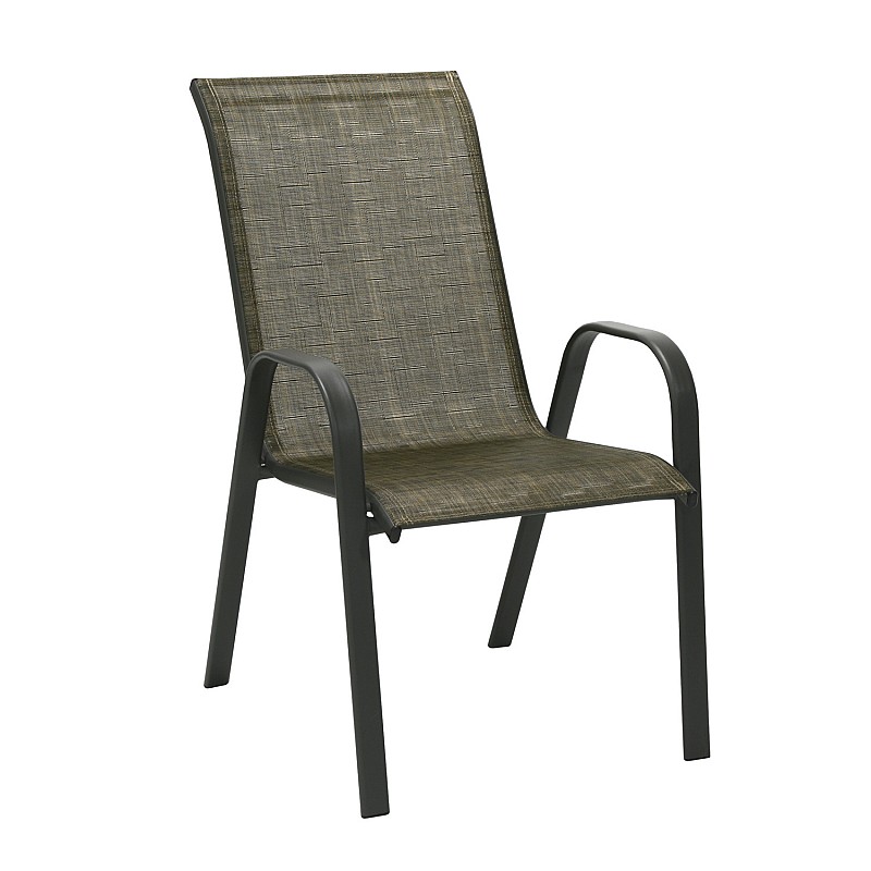 Krēsls DUBLIN 55,5x73xH90cm, zeltaini brūns