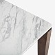 Ēdamistabas galds SALUTE 160x90xH75cm, virsma: zem augsta spiediena presēts lamināts ar marmora dekoru