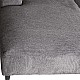Stūra dīvāns HILDE labais stūris 293,5x94/178xH89cm, materiāls: audums, krāsa: pelēks