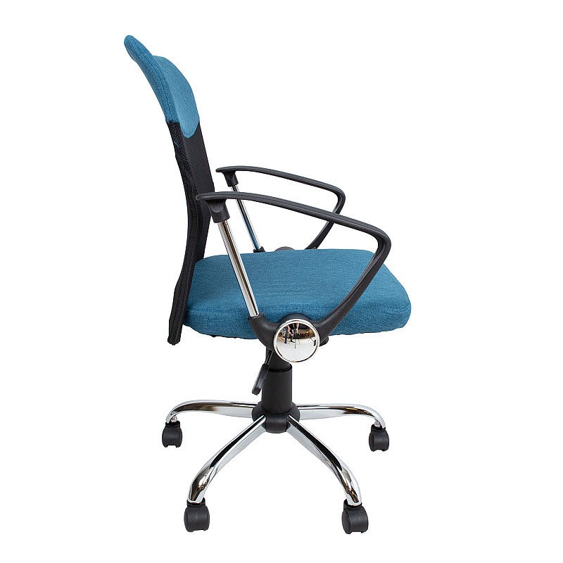 Darba krēsls DARIUS zils/melns