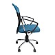 Darba krēsls DARIUS zils/melns
